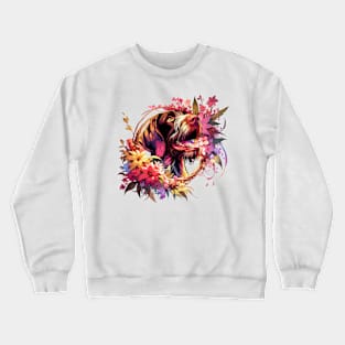 German Wirehaired Pointer Joy for Mothers Day - The Perfect Dog Mom Gift Crewneck Sweatshirt